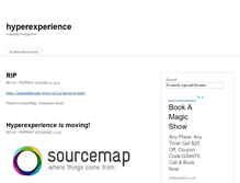 Tablet Screenshot of hyperexperience.com